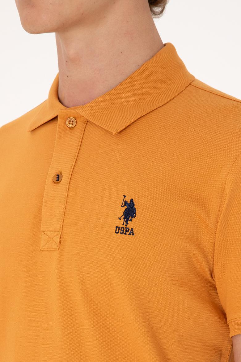 Erkek Hardal Basic Tişört - 50298011130