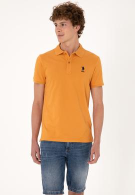 Erkek Hardal Basic Tişört - 50298011130