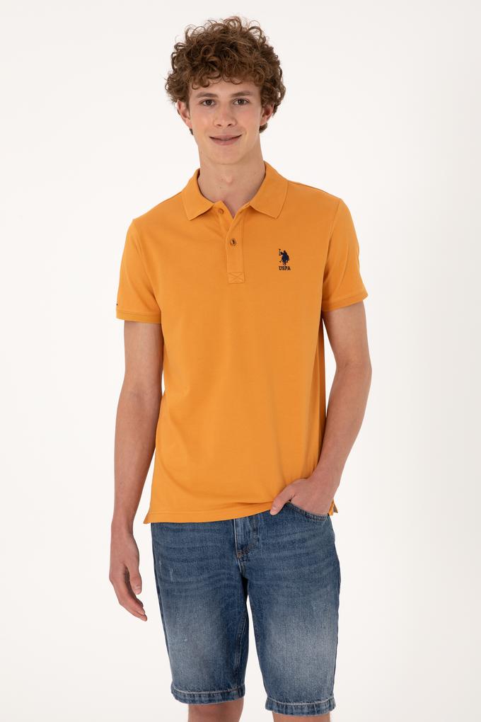 Erkek Hardal Basic Tişört