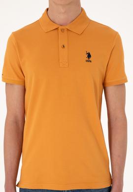 Erkek Hardal Basic Tişört - 50298011130