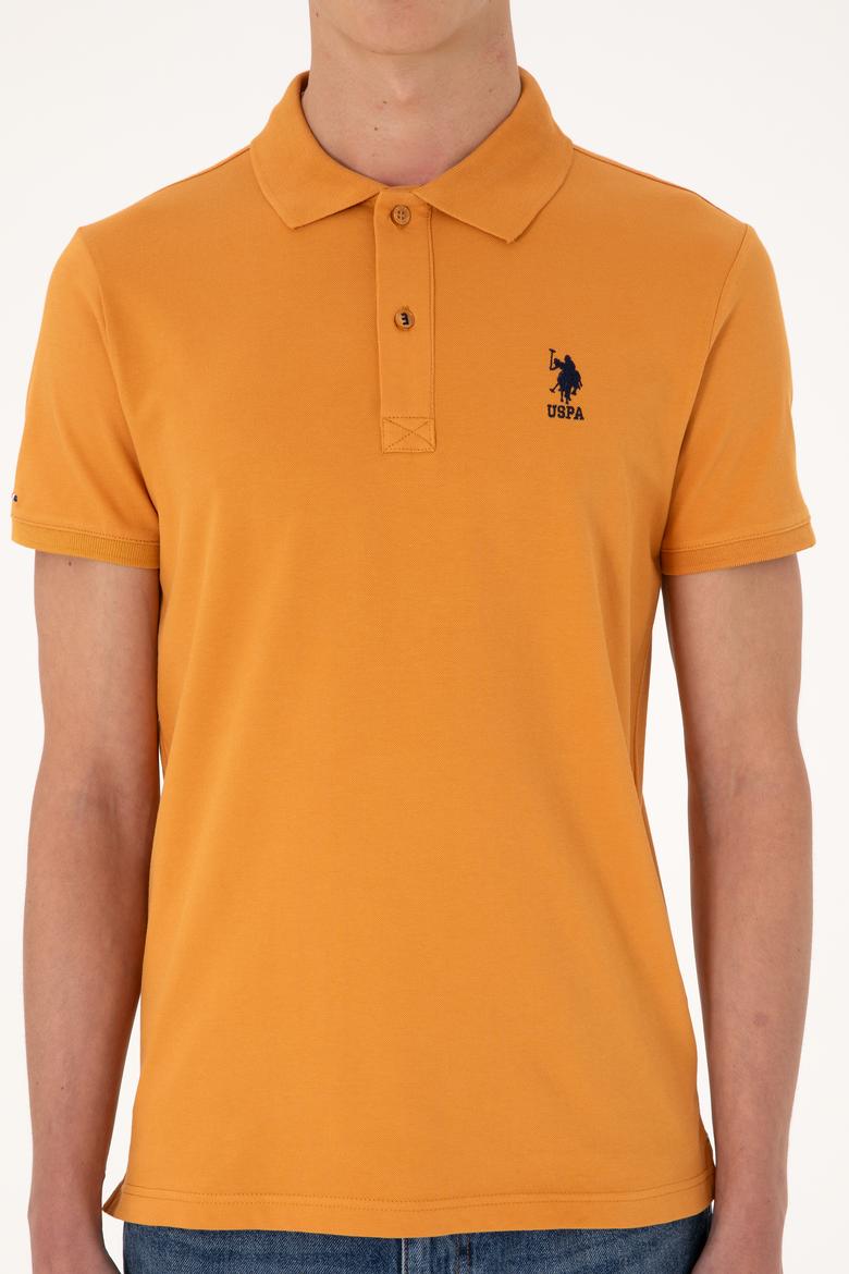 Erkek Hardal Basic Tişört - 50298011130