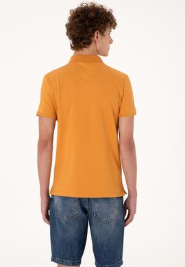 Erkek Hardal Basic Tişört - 50298011130