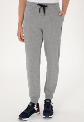 Erkek Gri Melanj Eşofman Altı - 50289054061