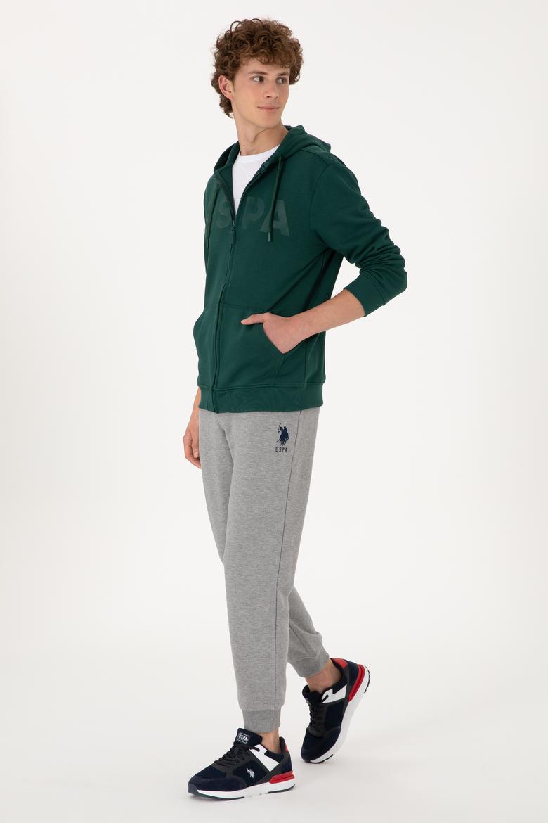 Erkek Gri Melanj Eşofman Altı - 50289054061