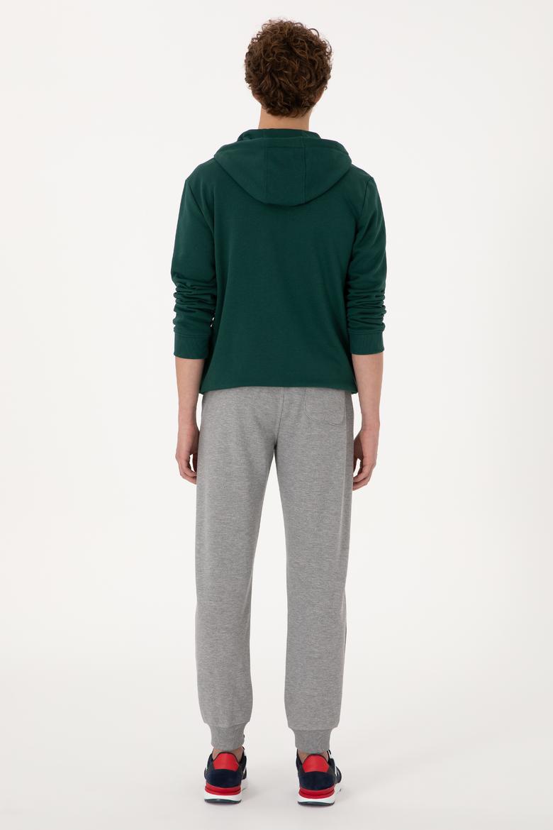 Erkek Gri Melanj Eşofman Altı - 50289054061