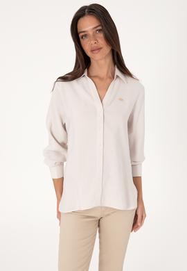 Kadın Taş Uzun Kollu Gömlek - 50271829018