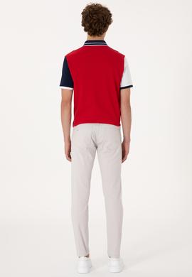 Erkek Açık Gri Kanvas Pantolon - 50309126325