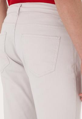 Erkek Açık Gri Kanvas Pantolon - 50309126325