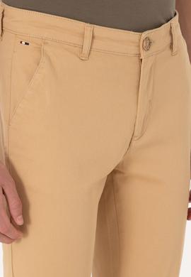Erkek Camel Kanvas Pantolon - 50309142059