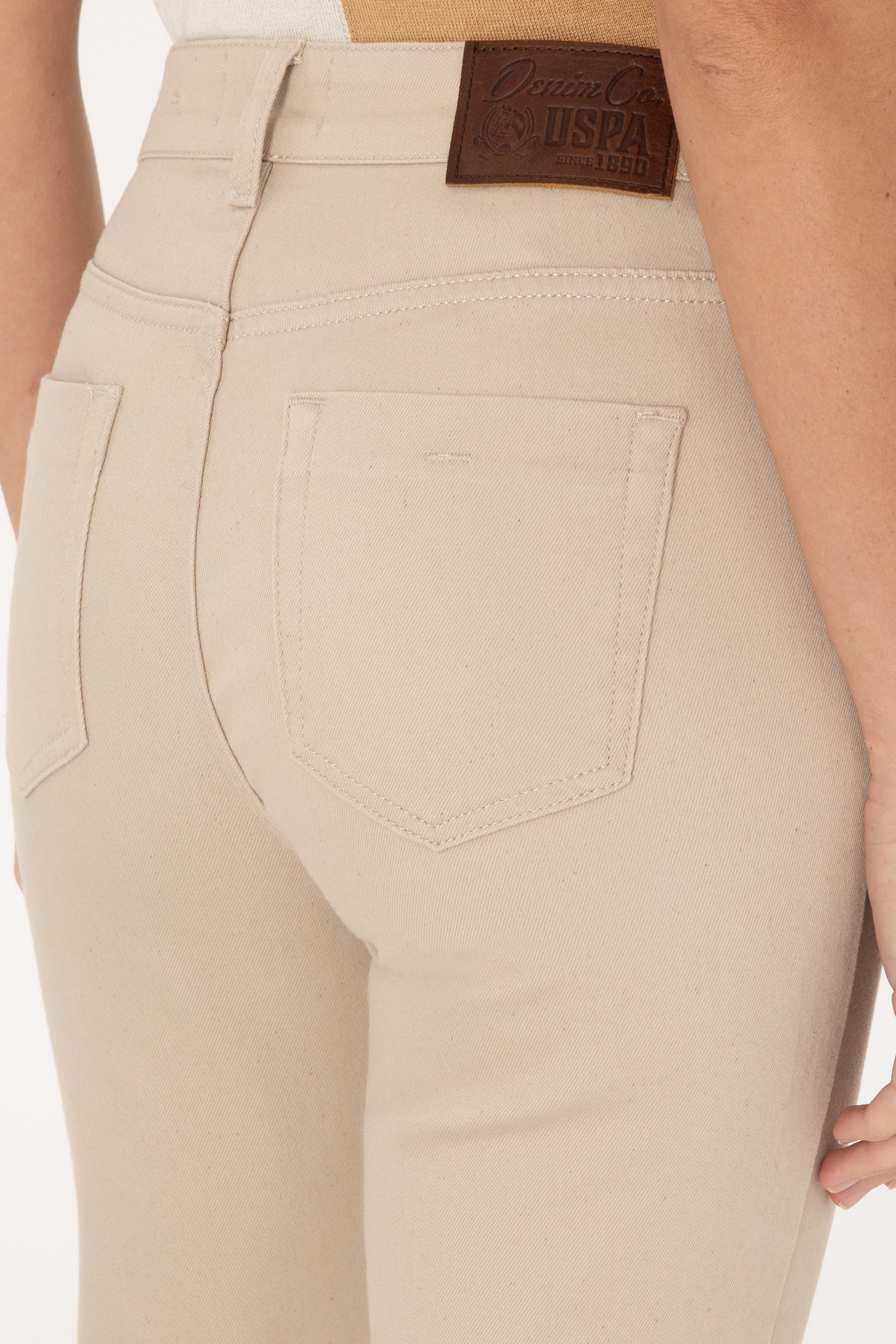 Kadın Taş Skinny Flare Fit Jean Pantolon - Image 7