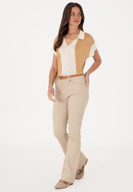 Kadın Taş Skinny Flare Fit Jean Pantolon - 50305574008