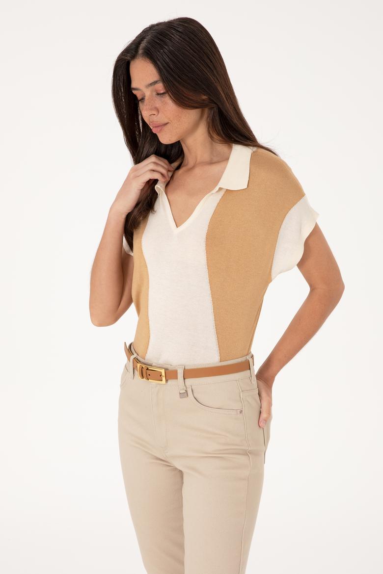 Kadın Camel Kazak - 50306755003