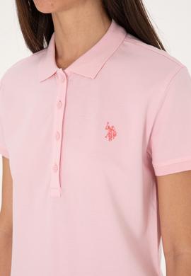 Kadın Açık Pembe Basic Tişört - 50300830204