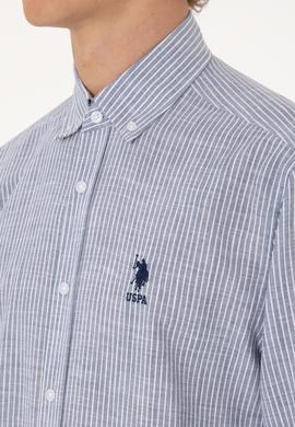 Erkek Lacivert Uzun Kollu Gömlek - 50300182008