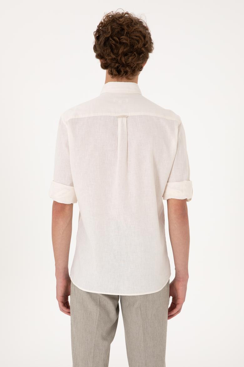 Erkek Taş Uzun Kollu Gömlek - 50300226012