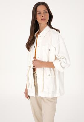 Kadın Ekru Jean Tunik Gömlek - 50300566010