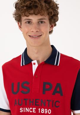 Erkek Regular Fit Kırmızı Polo Yaka Tişört - 50299803016