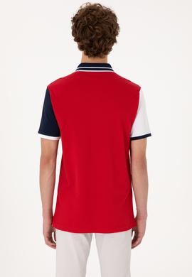 Erkek Regular Fit Kırmızı Polo Yaka Tişört - 50299803016