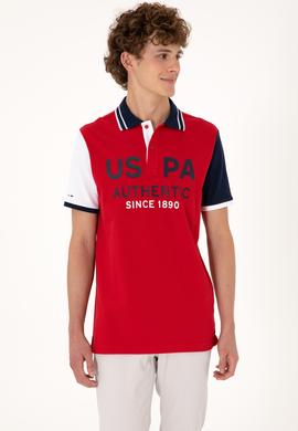 Erkek Regular Fit Kırmızı Polo Yaka Tişört - 50299803016