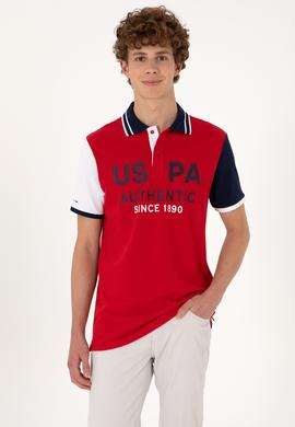 Erkek Regular Fit Kırmızı Polo Yaka Tişört - 50299803016