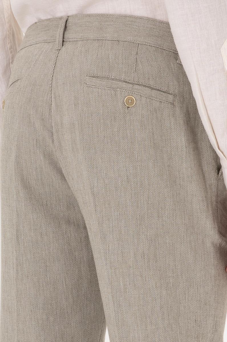 Erkek Su Yeşili Kanvas Pantolon