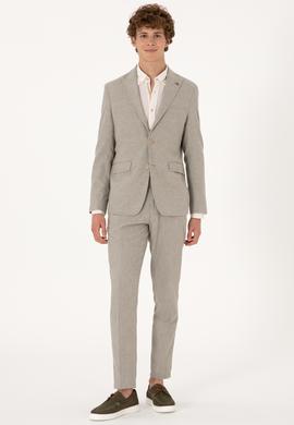 Erkek Su Yeşili Kanvas Pantolon - 50300476110