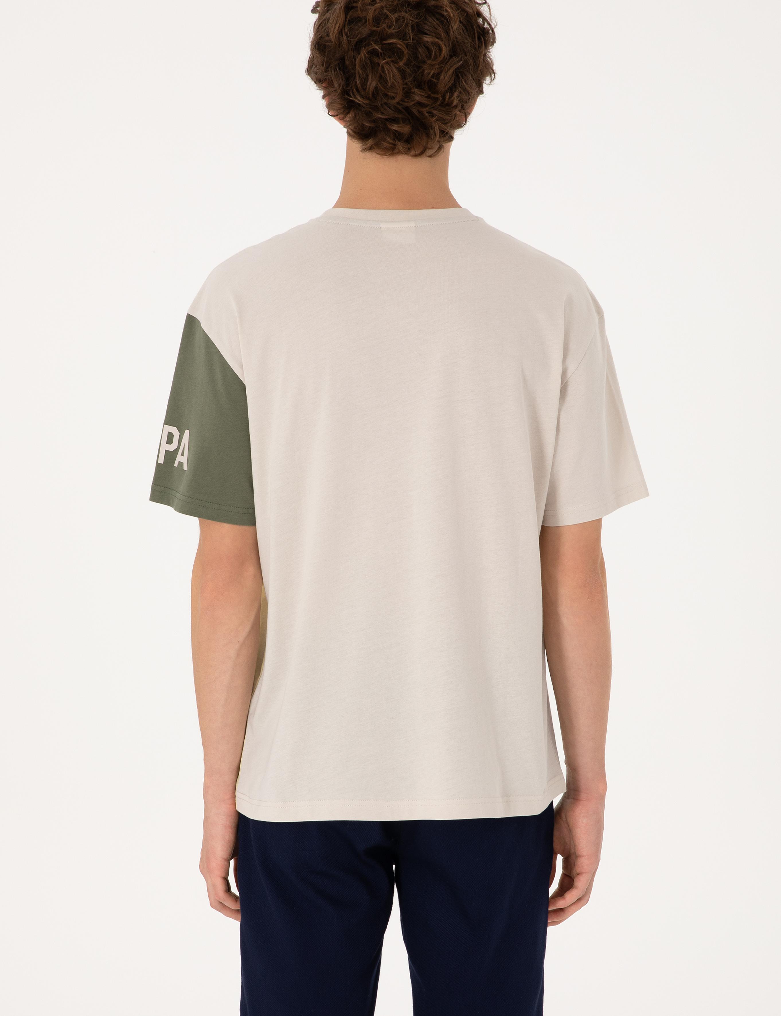 تی شرت یقه گرد ریلکس یقه گرد مردانه یو اس پولو | U.S. Polo Assn. - تصویر 5