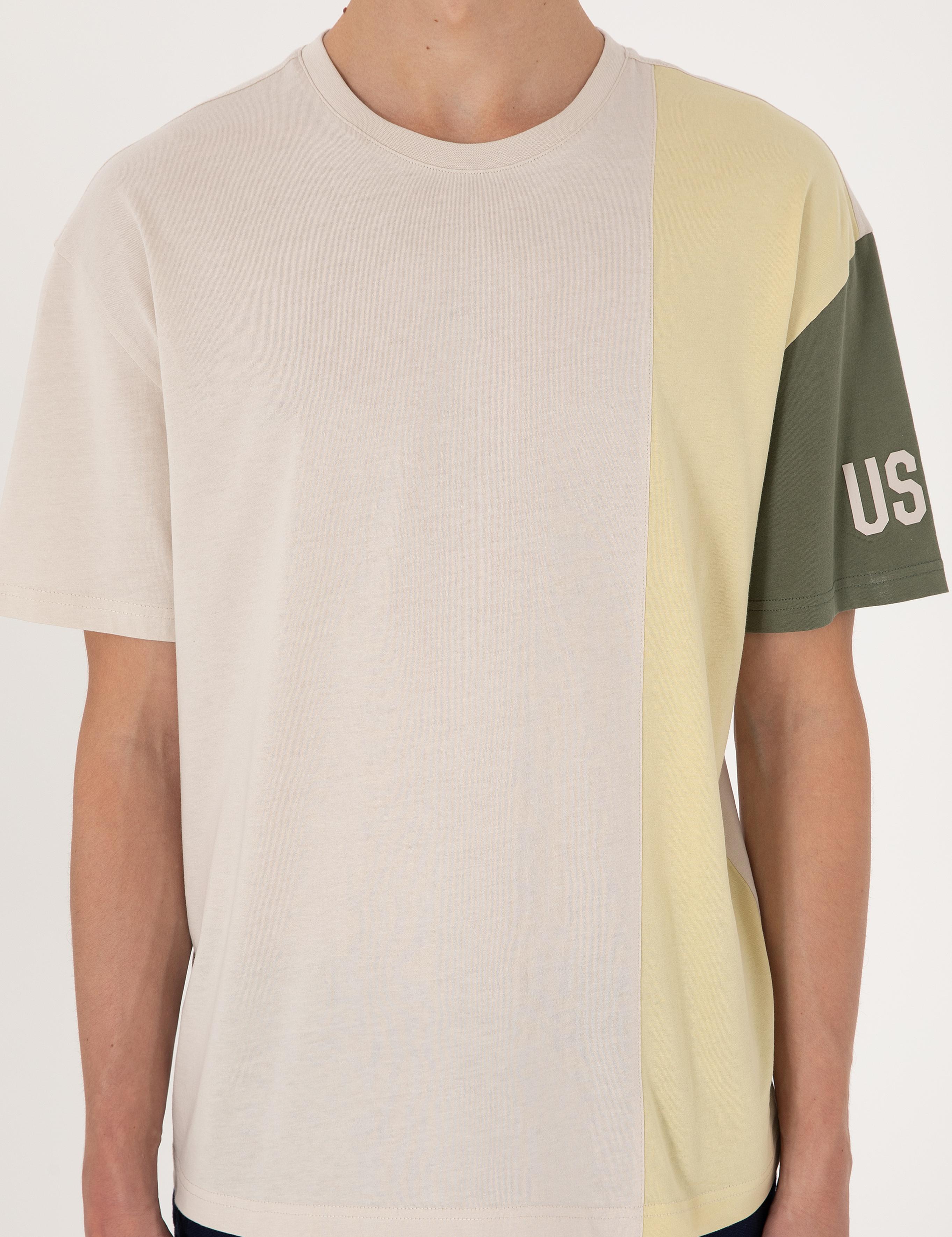 تی شرت یقه گرد ریلکس یقه گرد مردانه یو اس پولو | U.S. Polo Assn. - تصویر 6
