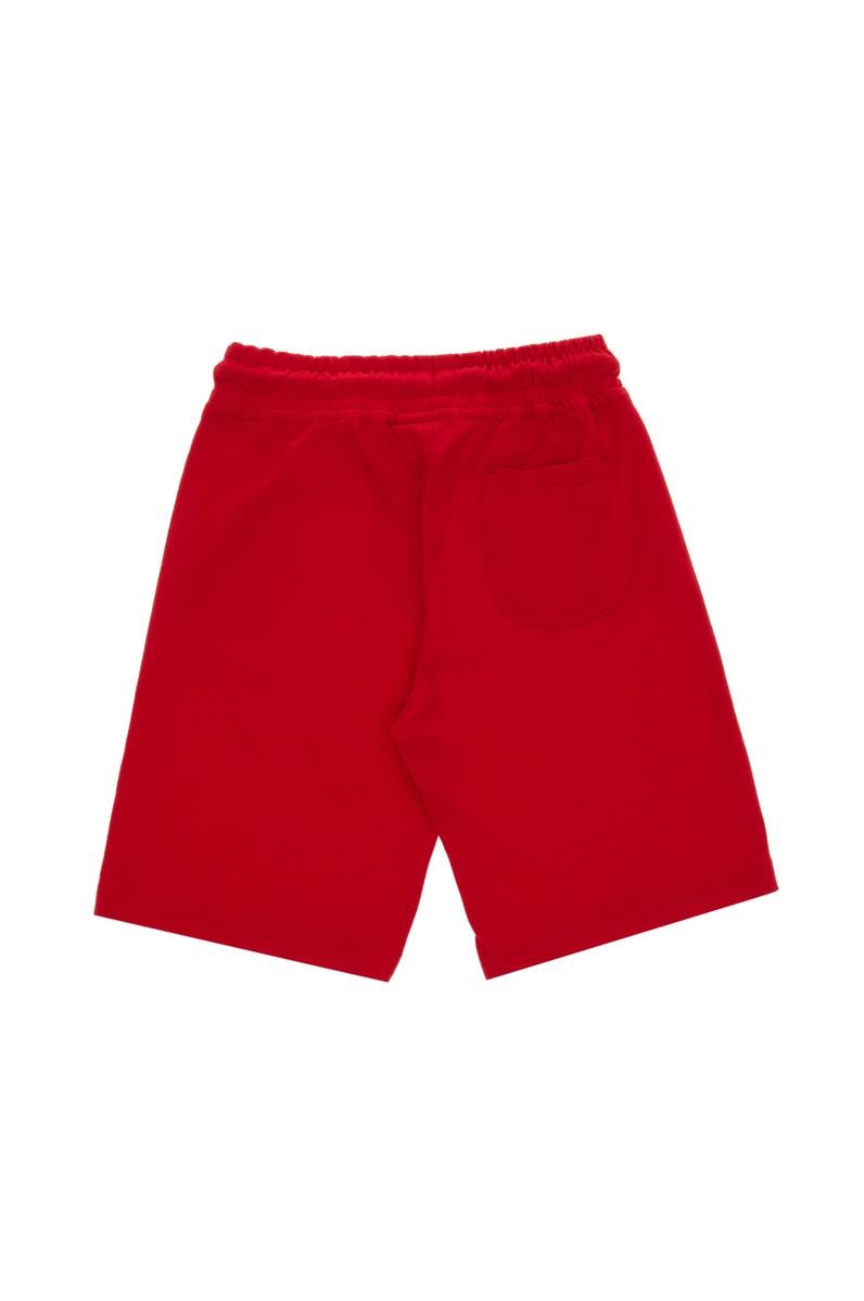 Erkek Çocuk Kırmızı Örme Şort