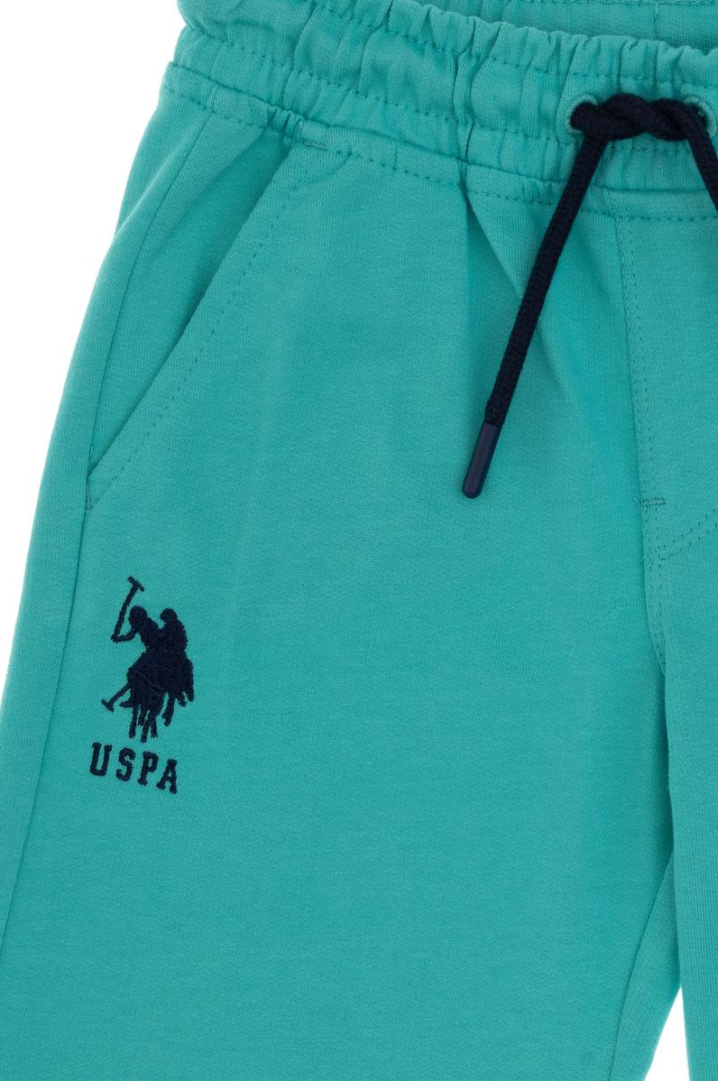 Erkek Çocuk Mint Örme Şort