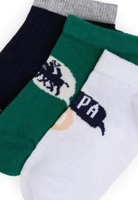 Erkek Çocuk 3'lü Patik Çorap - 50311347001