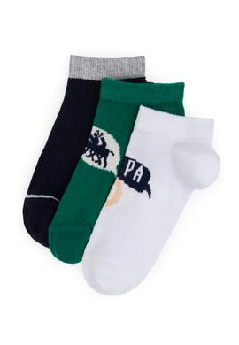 Erkek Çocuk 3'lü Patik Çorap - 50311347001