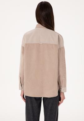 Kadın Taş Uzun Kollu Tunik Gömlek - 50290001026