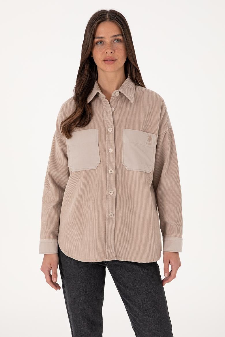 Kadın Taş Uzun Kollu Tunik Gömlek