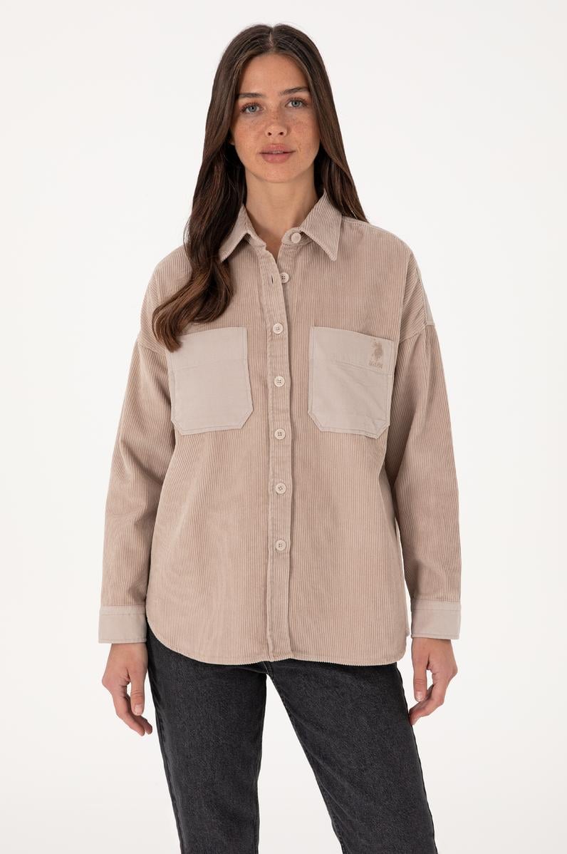 Kadın Taş Uzun Kollu Tunik Gömlek