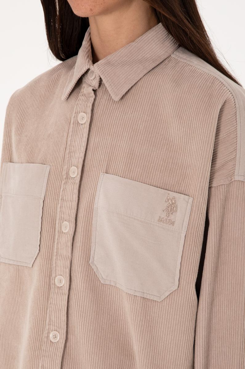 Kadın Taş Uzun Kollu Tunik Gömlek