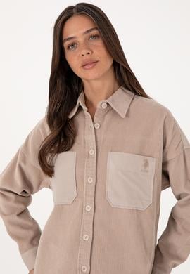 Kadın Taş Uzun Kollu Tunik Gömlek - 50290001026