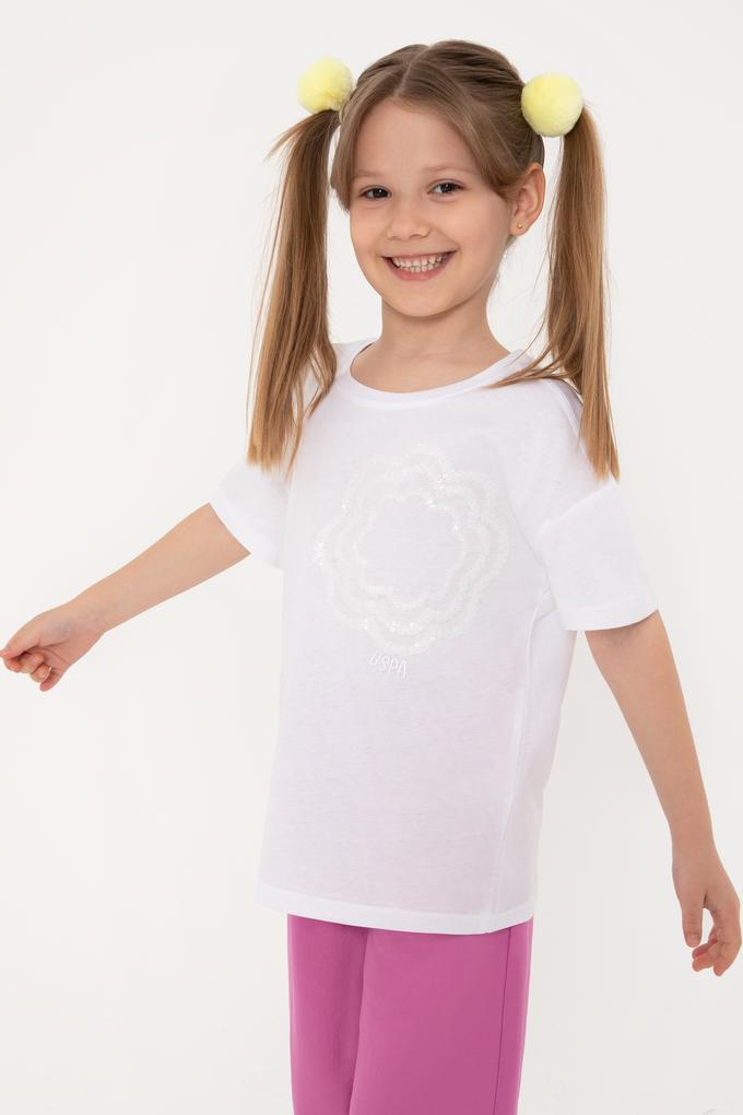 Kız Çocuk Beyaz Tişört