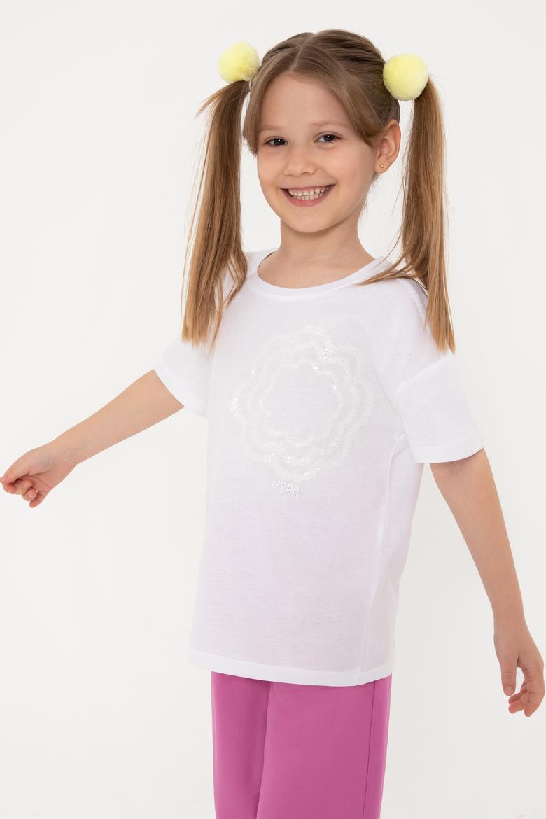 Kız Çocuk Beyaz Tişört