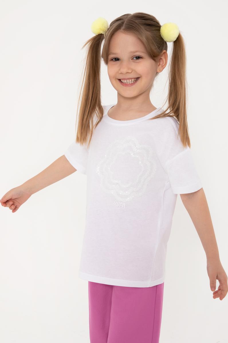 Kız Çocuk Beyaz Tişört