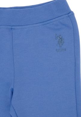 Kız Çocuk İndigo 3/4 Boy İnterlok Tayt - 50306792022