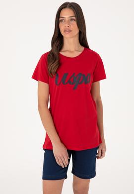 Kadın Kırmızı Tişört - 50307933031