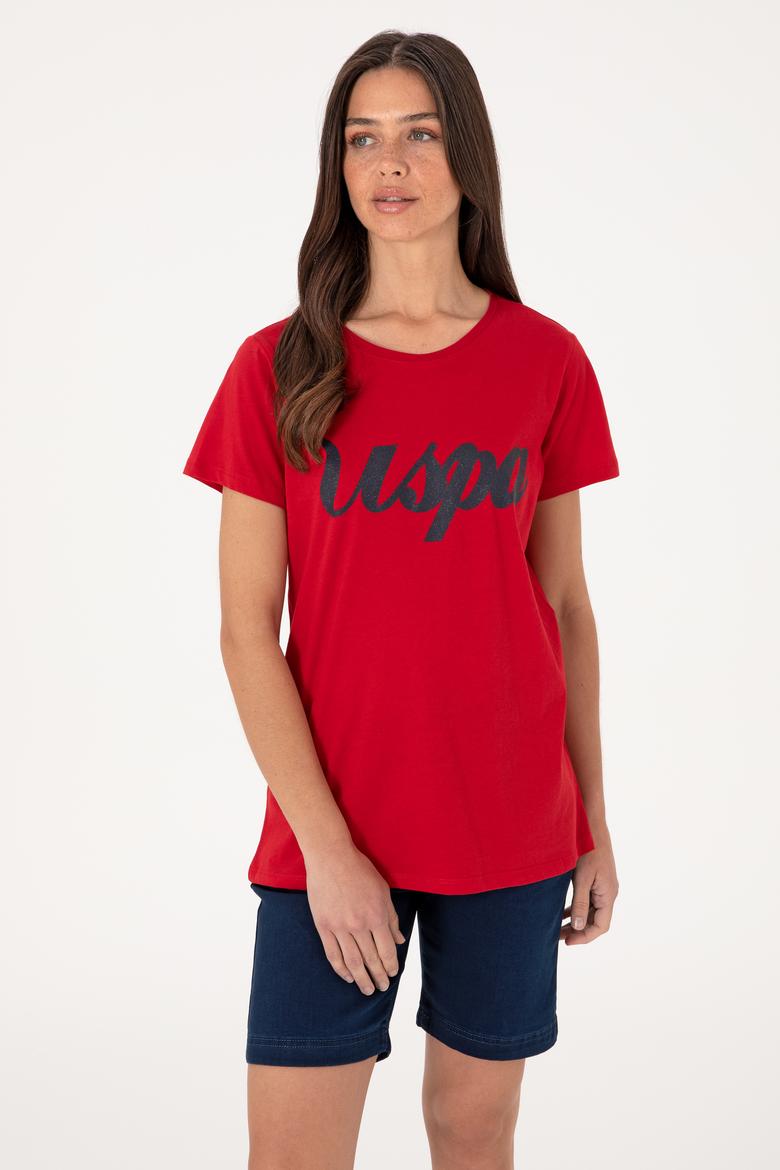 Kadın Kırmızı Tişört - 50307933031