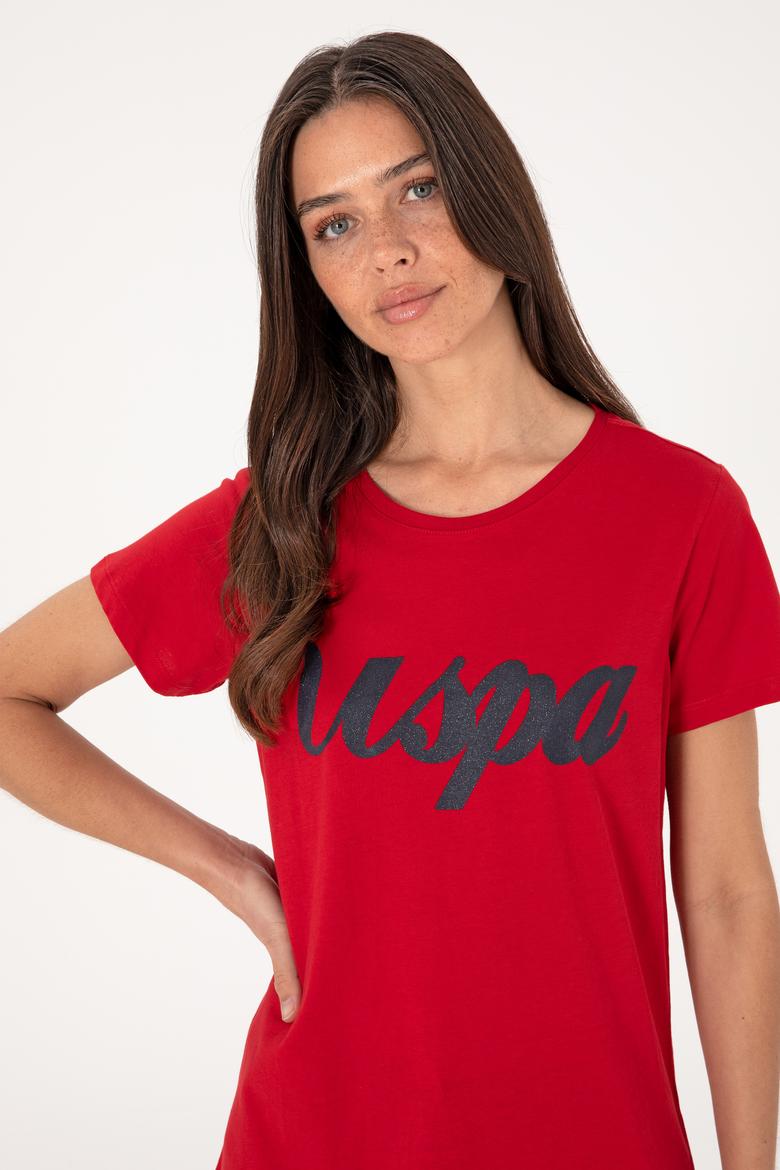 Kadın Kırmızı Tişört - 50307933031