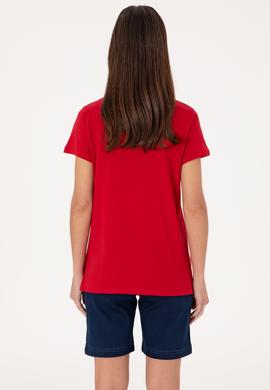 Kadın Kırmızı Tişört - 50307933031