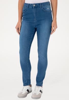 Kadın Açık Mavi Skinny High Waist Fit Jean Pantolon - 50297559015