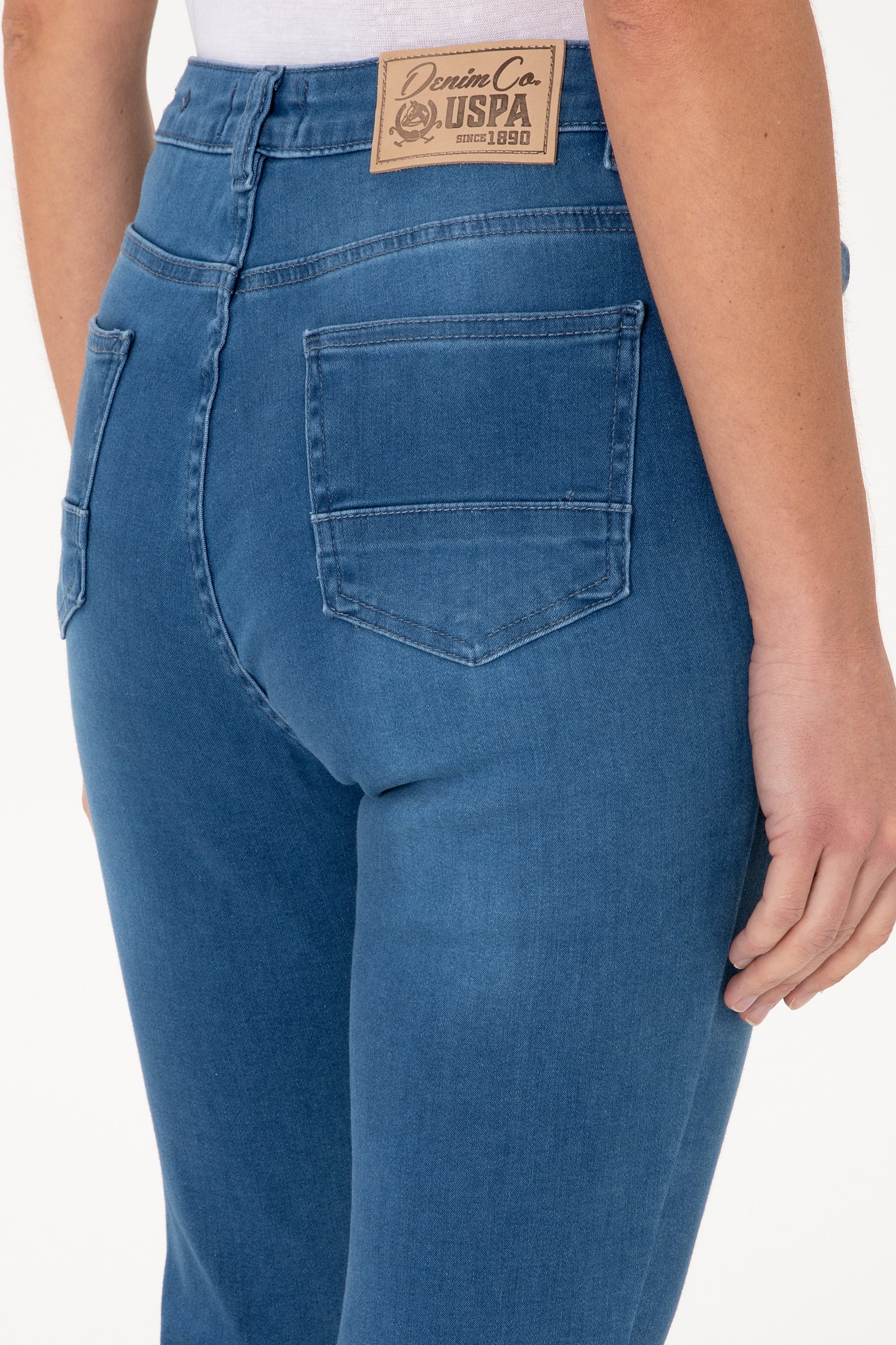 Kadın Açık Mavi Skinny High Waist Fit Jean Pantolon