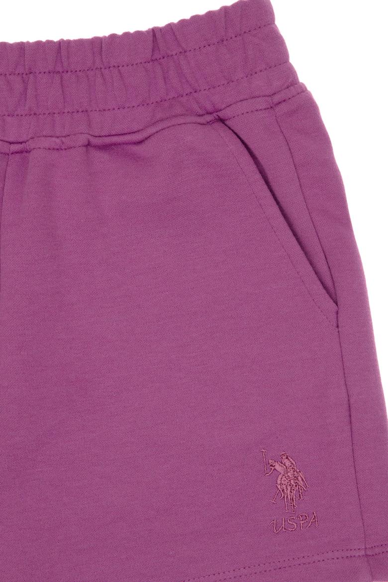 Kız Çocuk Menekşe Örme Şort - 50306279013