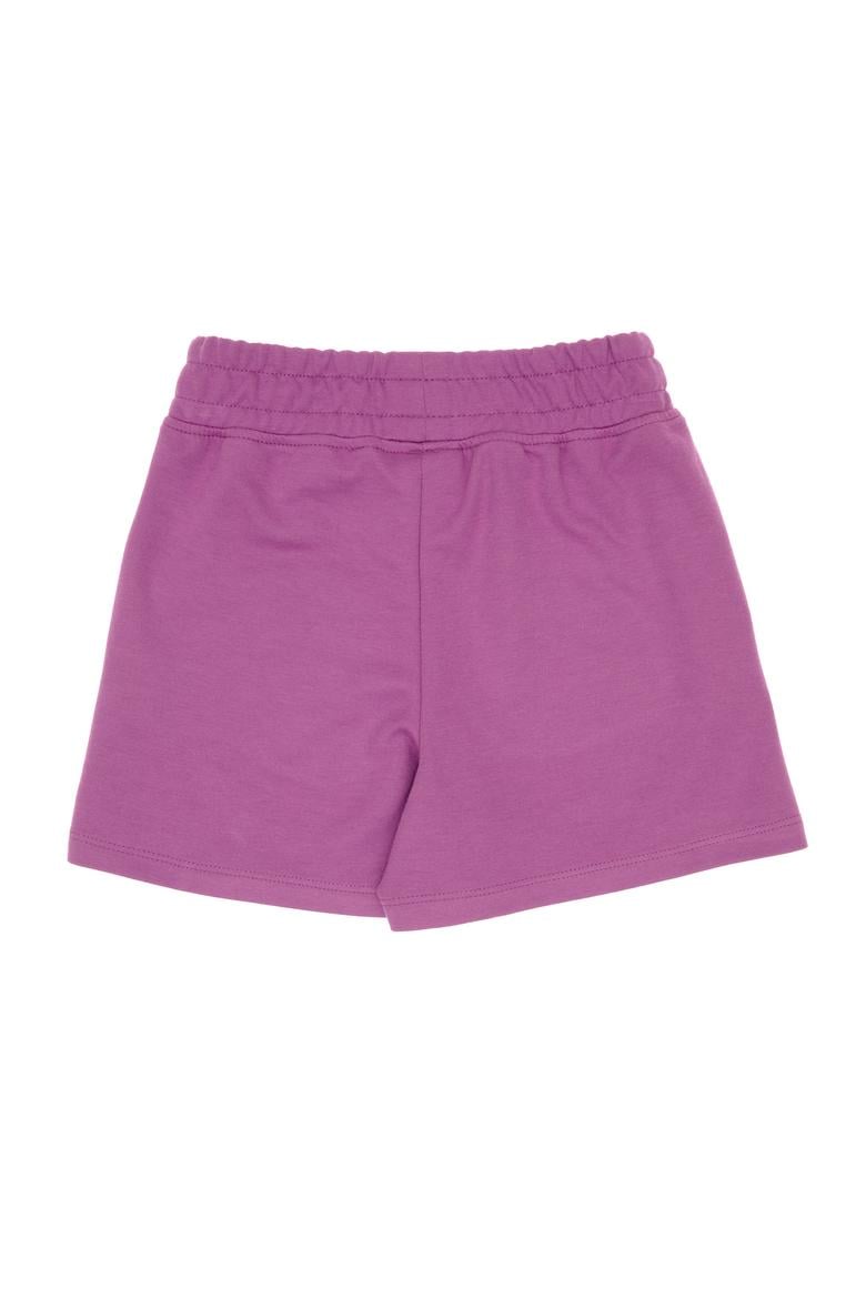 Kız Çocuk Menekşe Örme Şort - 50306279013
