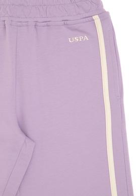 Kız Çocuk Lila Loose Fit Kenar Biyeli Eşofman Altı - 50306282043